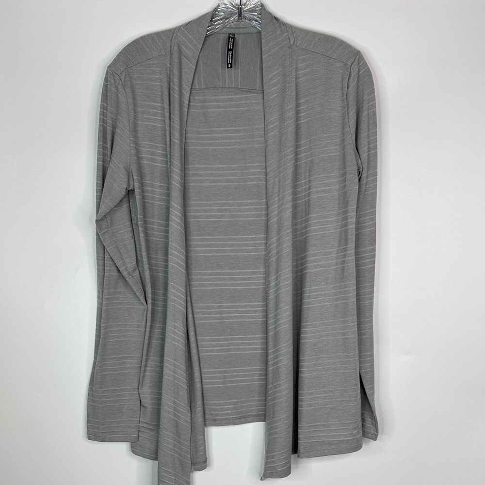 Kuhl Gray Open Front Cardigan Size Small